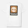 Kurzarm-T-Shirt mit quadratischem Logo Kurzarm-T-Shirt mit quadratischem Logo