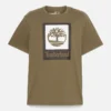 Kurzarm-T-Shirt mit quadratischem Logo Kurzarm-T-Shirt mit quadratischem Logo