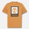 Kurzarm-T-Shirt mit quadratischem Logo Kurzarm-T-Shirt mit quadratischem Logo