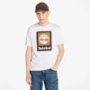 Kurzarm-T-Shirt mit quadratischem Logo Kurzarm-T-Shirt mit quadratischem Logo