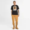 Kurzarm-T-Shirt mit quadratischem Logo Kurzarm-T-Shirt mit quadratischem Logo