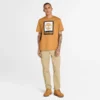 Kurzarm-T-Shirt mit quadratischem Logo Kurzarm-T-Shirt mit quadratischem Logo