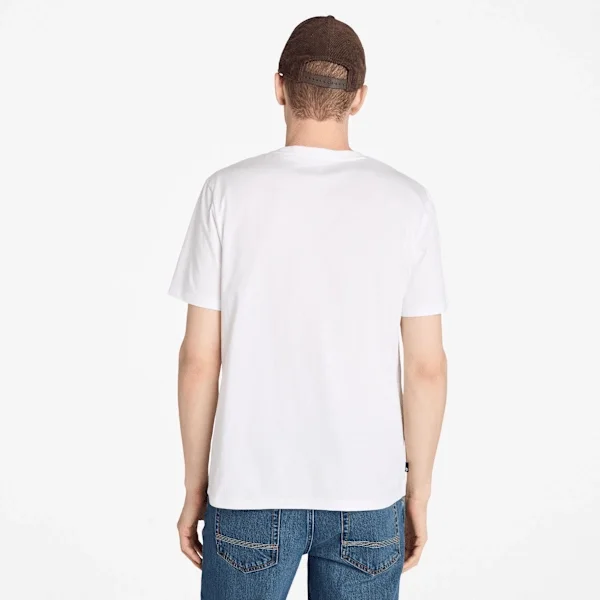 Kurzarm-T-Shirt mit quadratischem Logo Kurzarm-T-Shirt mit quadratischem Logo