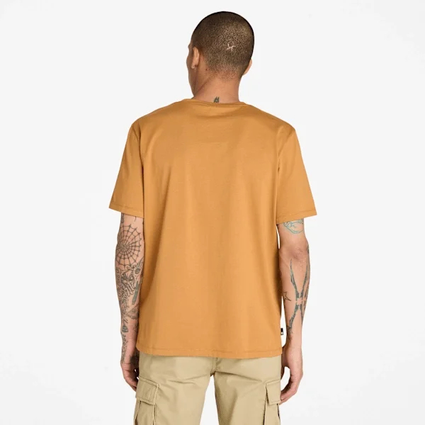 Kurzarm-T-Shirt mit quadratischem Logo Kurzarm-T-Shirt mit quadratischem Logo