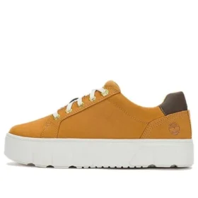 Laurel Court Low Schnürsneaker „Weizen Canvas“