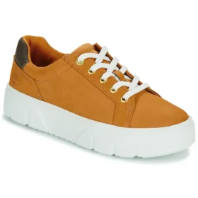 Laurel Court Low Schnürsneaker „Weizen Canvas“