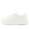 Laurel Court Low Schnürsneaker „White Canvas“