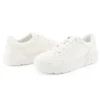 Laurel Court Low Schnürsneaker „White Canvas“