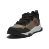 Lincoln Peak Wasserdichter Low-Hiker aus Leder und Stoff „Medium Grey Mesh“