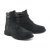 Linden Woods 6-Inch Boot mit doppeltem Kragen „Schwarz“