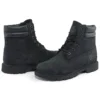 Linden Woods 6-Inch Boot mit doppeltem Kragen „Schwarz“