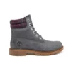Linden Woods 6-Inch Boot, wasserdicht, „Dunkelgrau und bedruckter Kragen“