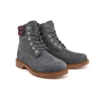 Linden Woods 6-Inch Boot, wasserdicht, „Dunkelgrau und bedruckter Kragen“