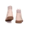 Lindon Woods 6-Inch Boot „Pink Nubuck and Printed Collar“