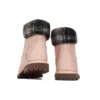 Lindon Woods 6-Inch Boot „Pink Nubuck und schwarzer bedruckter Kragen“