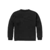 Logo-Crew-Sweater mit Struktur „Schwarz“