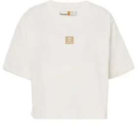 Logo-T-Shirt „Weiß“