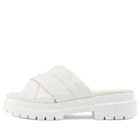 London Vibe Slides „White Full Grain“