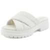 London Vibe Slides „White Full Grain“