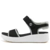 Los Angeles Wind Casual Schwarze Sandalen