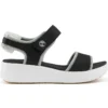 Los Angeles Wind Casual Schwarze Sandalen