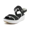 Los Angeles Wind Casual Schwarze Sandalen
