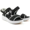 Los Angeles Wind Casual Schwarze Sandalen