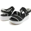 Los Angeles Wind Casual Schwarze Sandalen