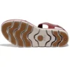Lotty Lou Sandalen „Wine Red“