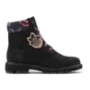 Lucia Way 6-Inch Boot „Schwarzes Nubukleder“