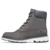 Lucia Way 6-Inch-Wasserdichte Stiefel „Medium Grey Nubuck“