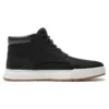 Maple Grove Leder-Chukka-Stiefel „Schwarz Nubuck“