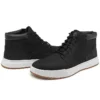 Maple Grove Wide Fit Leder-Chukka-Stiefel „Schwarz“