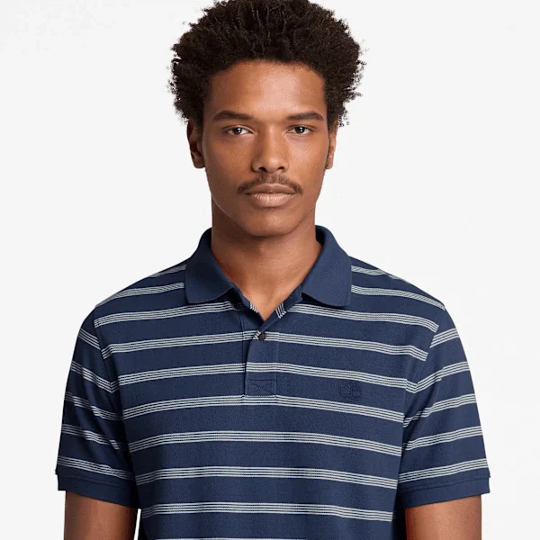 Millers River gestreiftes Poloshirt mit Kurzarm für Herren Millers River gestreiftes Poloshirt mit Kurzarm für Herren