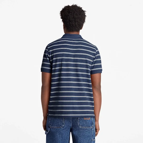 Millers River gestreiftes Poloshirt mit Kurzarm für Herren Millers River gestreiftes Poloshirt mit Kurzarm für Herren