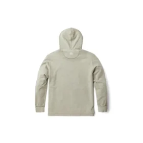 Mixed-Media-Hoodie mit Garment-Dye-Effekt „Island Fossil“