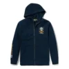 Nature Needs Heroes Jacke mit durchgehendem Reißverschluss „Navy“