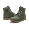 Nellie 6-Inch Wasserdichte Stiefel „Dunkelgrünes Nubuk“