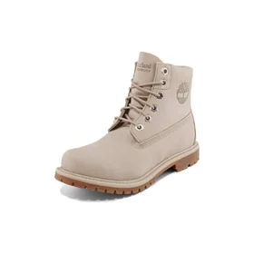 Nellie 6-Inch Wasserdichte Stiefel „Light Taupe Nubuck“