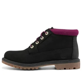 Nellie Chukka wasserdichte Stiefel „Schwarz Pink“