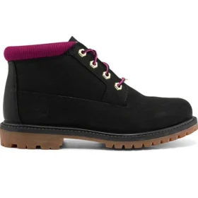 Nellie Chukka wasserdichte Stiefel „Schwarz Pink“