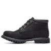 Nellie wasserdichter Chukka-Stiefel „Schwarzes Nubukleder“