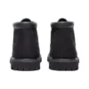 Nellie wasserdichter Chukka-Stiefel „Schwarzes Nubukleder“