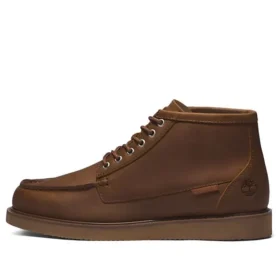 Newmarket II Moc Toe Chukka-Stiefel „Braunes Nubukleder“