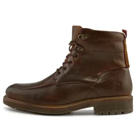 Oakrock Wasserdichter Stiefel „Mittelbraun Vollnarbiges Leder“