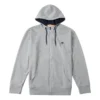 Oyster River Zip-Front-Hoodie „Grey“