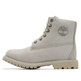 Paninara Collarless 6-Inch Waterproof Stiefel „Light Grey Nubuck“