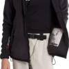 Polartec-Fleecejacke „Schwarz“
