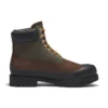 Premium 6-Inch Boot mit Gummikappe „Dark Brown“