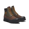 Premium 6-Inch Boot mit Gummikappe „Dark Brown“